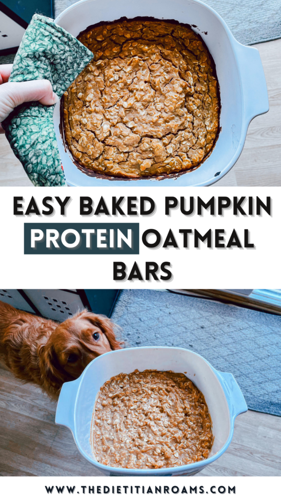 protein oatmeal bars